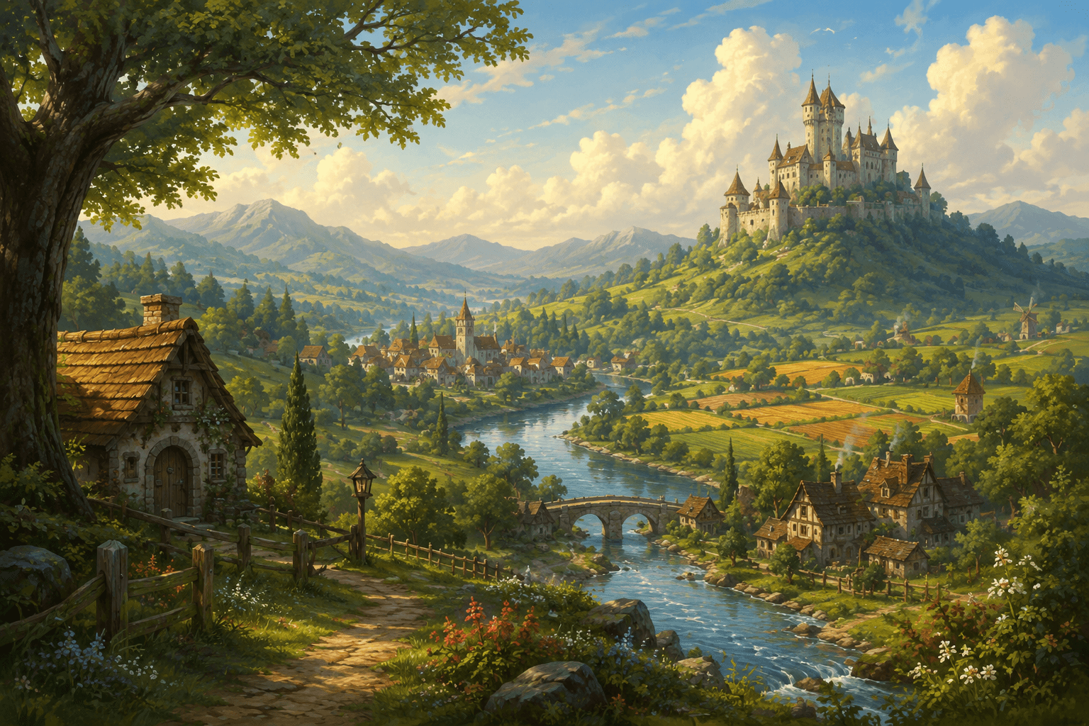 River farmland — Biome study